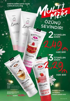 Faberlik kataloqu 1 2026 gürcü dilində səhifə 13