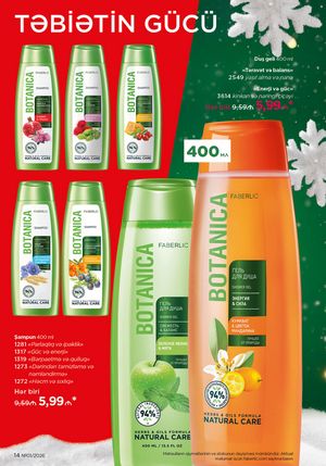 Faberlik kataloqu 1 2026 gürcü dilində səhifə 14