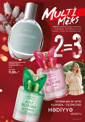 Faberlik kataloqu 1 2026 gürcü dilində səhifə 27