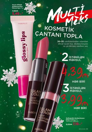 Faberlik kataloqu 1 2026 gürcü dilində səhifə 33