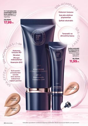 Faberlik kataloqu 1 2026 gürcü dilində səhifə 38