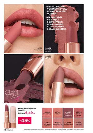 Faberlik kataloqu 1 2026 gürcü dilində səhifə 42