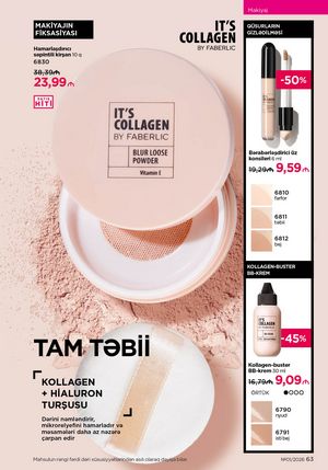 Faberlik kataloqu 1 2026 gürcü dilində səhifə 63