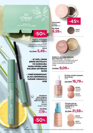 Faberlik kataloqu 1 2026 gürcü dilində səhifə 64