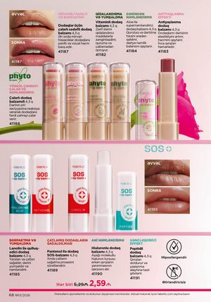 Faberlik kataloqu 1 2026 gürcü dilində səhifə 68