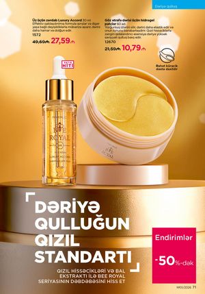 Faberlik kataloqu 1 2026 gürcü dilində səhifə 71