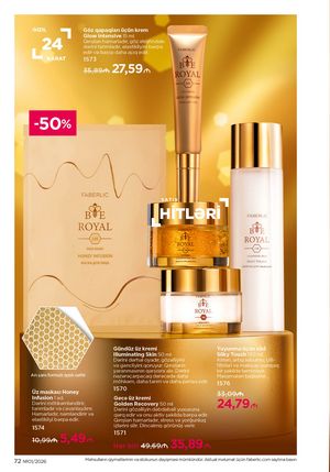 Faberlik kataloqu 1 2026 gürcü dilində səhifə 72