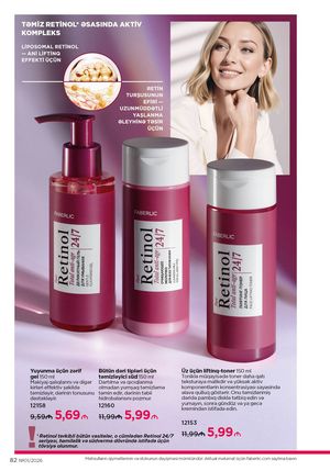 Faberlik kataloqu 1 2026 gürcü dilində səhifə 82