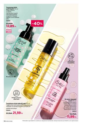 Faberlik kataloqu 1 2026 gürcü dilində səhifə 96