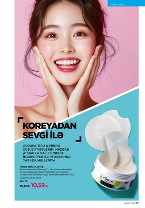 Faberlik kataloqu 1 2026 gürcü dilində səhifə 97