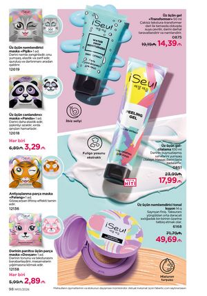 Faberlik kataloqu 1 2026 gürcü dilində səhifə 98