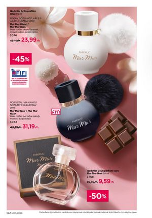 Faberlik kataloqu 1 2026 gürcü dilində səhifə 121