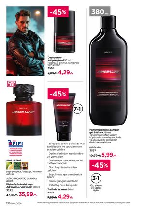 Faberlik kataloqu 1 2026 gürcü dilində səhifə 135