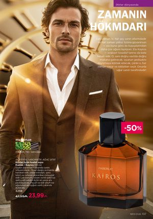 Faberlik kataloqu 1 2026 gürcü dilində səhifə 136