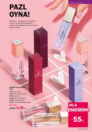 Faberlik kataloqu 1 2026 gürcü dilində səhifə 144