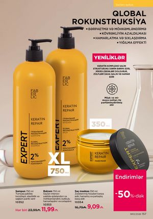 Faberlik kataloqu 1 2026 gürcü dilində səhifə 156