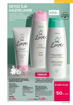 Faberlik kataloqu 1 2026 gürcü dilində səhifə 168