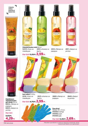 Faberlik kataloqu 1 2026 gürcü dilində səhifə 173