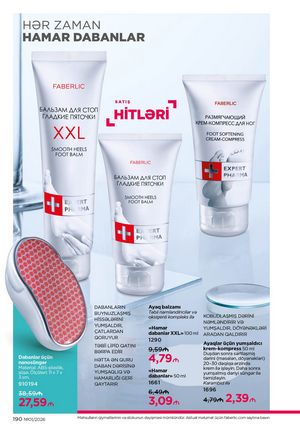 Faberlik kataloqu 1 2026 gürcü dilində səhifə 189