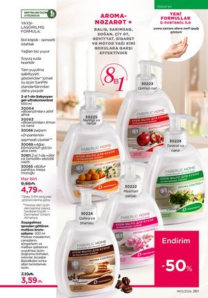 Faberlik kataloqu 1 2026 gürcü dilində səhifə 260