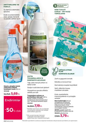 Faberlik kataloqu 1 2026 gürcü dilində səhifə 261