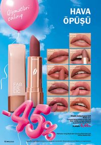 Faberlik kataloqu 10 2026 gürcü dilində səhifə 10