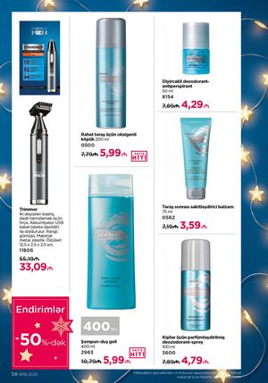 Faberlik kataloqu 18 2026 gürcü dilində səhifə 58