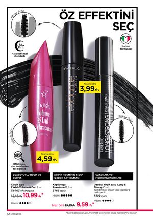 Faberlik kataloqu 18 2026 gürcü dilində səhifə 72