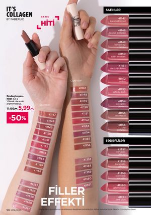 Faberlik kataloqu 18 2026 gürcü dilində səhifə 96