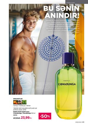 Faberlik kataloqu 19 2026 gürcü dilində səhifə 49