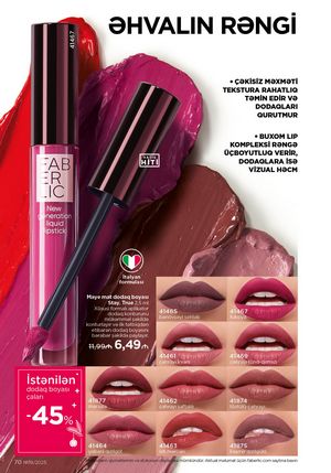 Faberlik kataloqu 19 2026 gürcü dilində səhifə 70