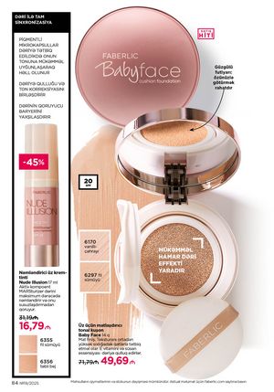 Faberlik kataloqu 19 2026 gürcü dilində səhifə 84