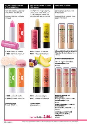 Faberlik kataloqu 19 2026 gürcü dilində səhifə 98