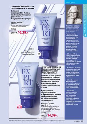 Faberlik kataloqu 19 2026 gürcü dilində səhifə 124