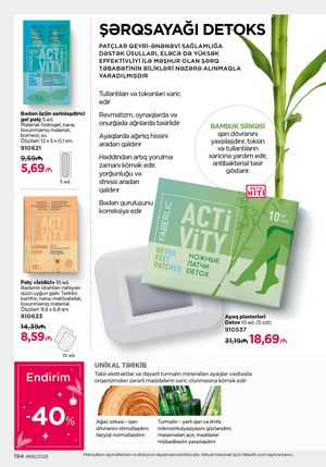 Faberlik kataloqu 19 2026 gürcü dilində səhifə 193