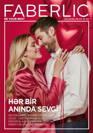 Faberlik kataloqu 2 2026 gürcü dilində səhifə 1