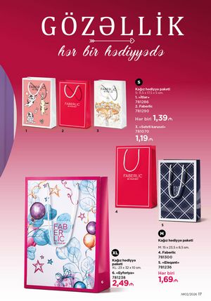 Faberlik kataloqu 2 2026 gürcü dilində səhifə 17