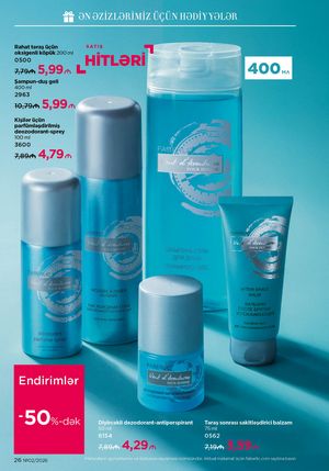 Faberlik kataloqu 2 2026 gürcü dilində səhifə 26