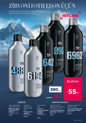 Faberlik kataloqu 2 2026 gürcü dilində səhifə 31