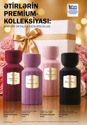 Faberlik kataloqu 2 2026 gürcü dilində səhifə 32