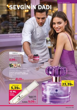 Faberlik kataloqu 2 2026 gürcü dilində səhifə 35