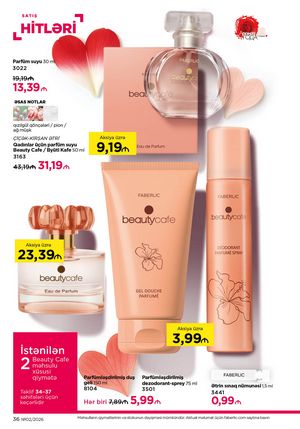 Faberlik kataloqu 2 2026 gürcü dilində səhifə 36