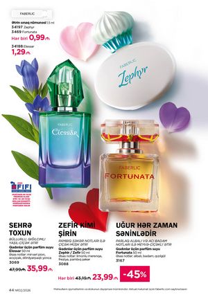 Faberlik kataloqu 2 2026 gürcü dilində səhifə 44