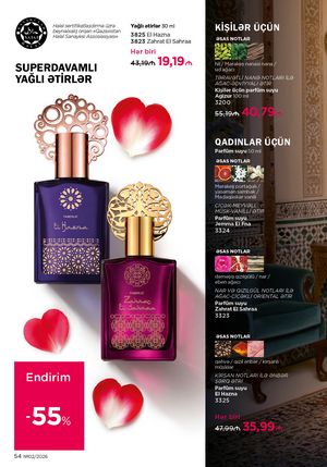 Faberlik kataloqu 2 2026 gürcü dilində səhifə 54