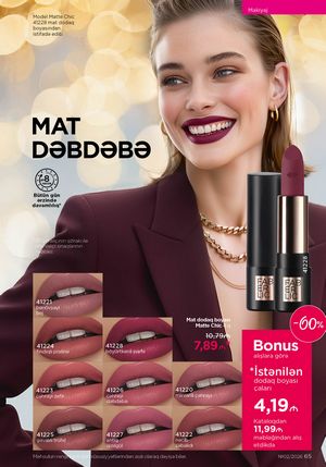 Faberlik kataloqu 2 2026 gürcü dilində səhifə 65