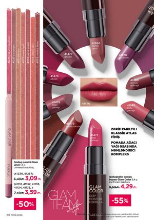 Faberlik kataloqu 2 2026 gürcü dilində səhifə 66