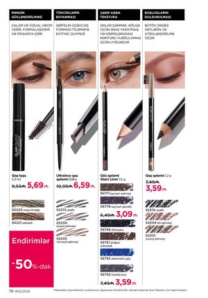 Faberlik kataloqu 2 2026 gürcü dilində səhifə 76