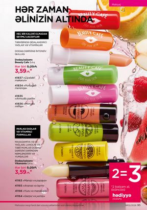 Faberlik kataloqu 2 2026 gürcü dilində səhifə 95