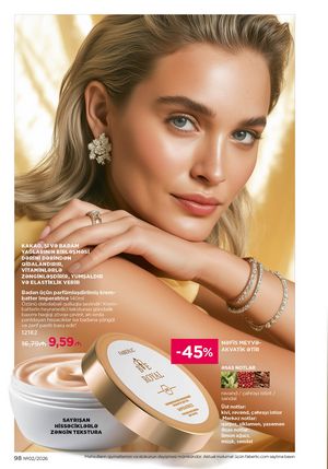 Faberlik kataloqu 2 2026 gürcü dilində səhifə 98