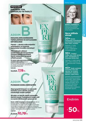 Faberlik kataloqu 2 2026 gürcü dilində səhifə 124